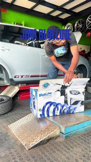 JOM Blueline Coilovers: Speedfit Tyre Centre Installation