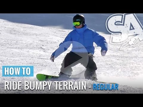 How To Ride Moguls & Bumpy Terrain On A Snowboard