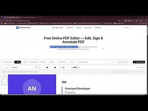 Free PDF Editor 2026 | Edit PDF Online FREE with No Limits (Unlimited Use)