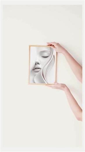 Abstract Serenity Face Whispers of Elegance - Etsy