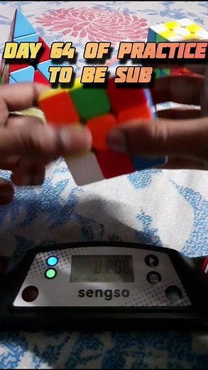 DAY 64 OF PRACTICE TO BE SUB 10!!! 🤯