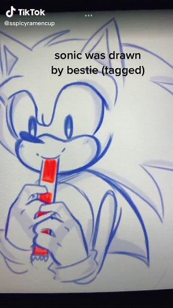 Doodle Comic Collaboration with Sonic and Shadow | Artistic Showcase