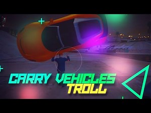 How To Carry/Throw Vehicles FiveM Troll Using Eulen Cheats