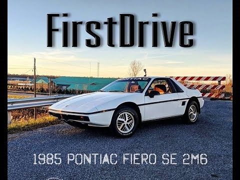 FIRST DRIVE 1985 Pontiac Fiero SE 2M6