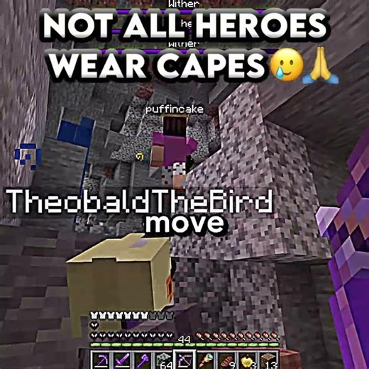"Not All Heroes Wear Capes"-Puffincake #unstablesmp #unstableuniverse