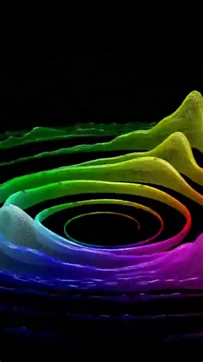 Blue Finale — Cochlear Spiral Fades to Silence 🌌 #Shorts