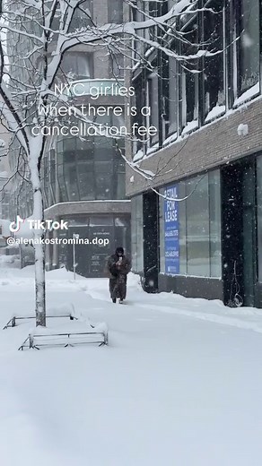 Snowfall Photoshoot in New York: Winter Fashion & Style