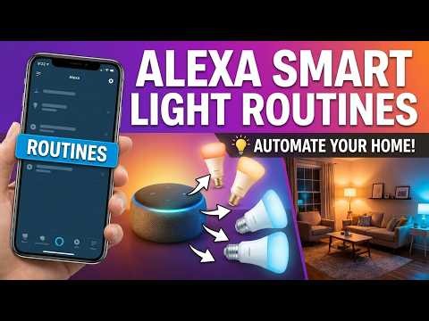 TOP 5 Alexa Smart Light Routines 2026 | Alexa smart light setup