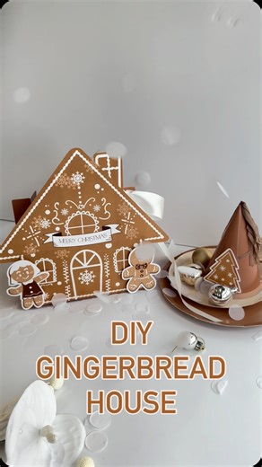 The Party Team | Bring the Christmas fun with this Gingerbread House. Filled with DIY gingerbread men, it’s the perfect friendsmas gift for the kids! DM us... | Instagram