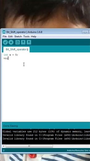 How To use Bit Shift Operators in Arduino