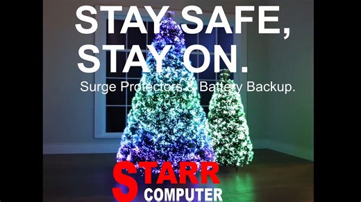 4.6K views |  Don’t wait for the next outage - be prepared! Keep your equipment safe and running during a power outage.  Reliable, efficient, and powerful solutions for you: ✅ APC Battery Backups ✅ Stabilizers & Surge Protectors Visit STARR Computer today and get the protection you deserve. #StayPowered #APC #PowerProtection #BatteryBackup #SurgeProtector #STARRComputer | Starr Computers | Facebook