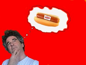 Me Eating Hot Dogs:A&H (Abeles & Heymann) Tasting and Review