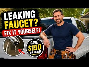 How to Fix a Leaking Faucet (Step-by-Step DIY Guide)