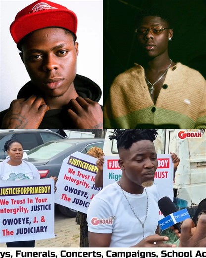 Mohbad has not been buried for almost three years. His family is enjoying life, but he is still in the mortuary — Mohbad’s friend, Primeboy, stages protest. | YabaLeftOnline.com