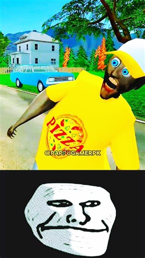 granny pizza delivery 🚚 #viral #funny #shorts #horror