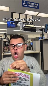 1.7M views · 68K reactions | That What Employee At The DMV be like #DMV #retail #comedy | Jesus_nalgas | Facebook