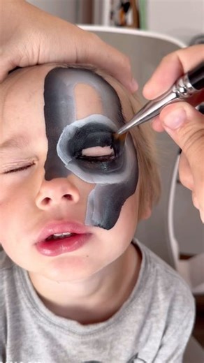 Face Painting on Instagram: "This cute mask is a half skull face painting design. Face paint is a perfect way to celebrate halloween! #cutemask #facepaint #facepainting #facepainter #facepaintideas #skull #halloween #spookyseason #creatorsearchinsights"