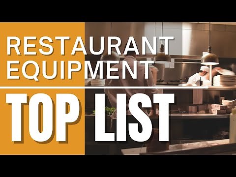 Commercial Restaurant Equipment (Top List!!!!!!)
