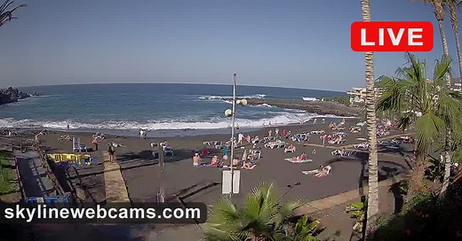 【LIVE】 Webcam Santiago del Teide - Puerto de Santiago | SkylineWebcams