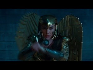 Wonder Woman 1984 - golden eagle armor entry scene