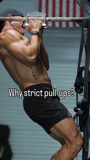 Pierre-Henri Soero on Instagram: "Why strict pull-ups? •True strength – no momentum, no cheating •Relative strength – control your own bodyweight •Shoulder health – builds scapular stability & rotator cuff strength •Transfers to lifting – better deadlifts, cleans, snatches •Muscle development – lats, upper back, arms, core •Injury prevention – balances pressing-heavy training •Longevity – sustainable strength you can keep for decades WHERE DO YOU STACK? Men: 5 reps → minimum functional upper-bod