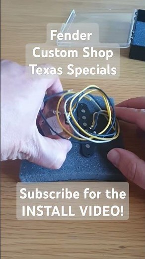 Fender Custom Shop Texas Special Telecaster Set: Unboxing