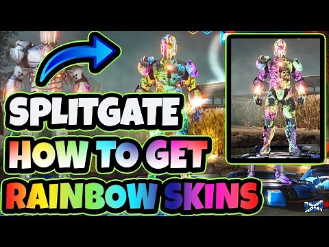 Splitgate: How to Unlock *LEGENDARY* RAINBOW SKINS! Unlock FREE Reward DROPS! (Splitgate 2021)