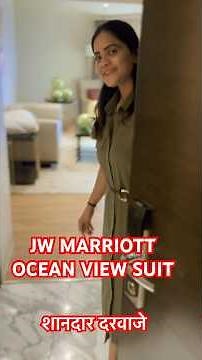 JW Marriott Juhu Ocean View Suite Tour 🌊 | Ultimate Luxury Experience #jwmarriotthotels