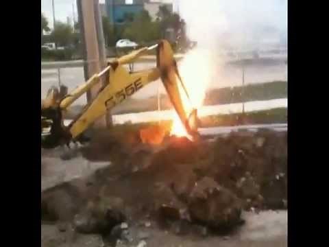 Excavation Safety - Underground Electric Cable Damage