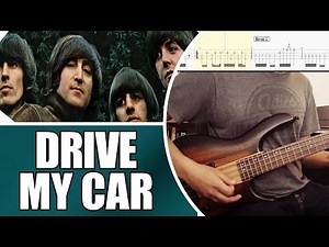 Drive My Car - The Beatles | Bass cover with tabs #21