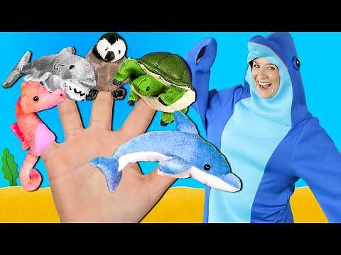 Sea Animals Finger Family - Songs for Kids