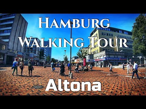 Altona 4K UHD 60 - Hamburg Walking Tour