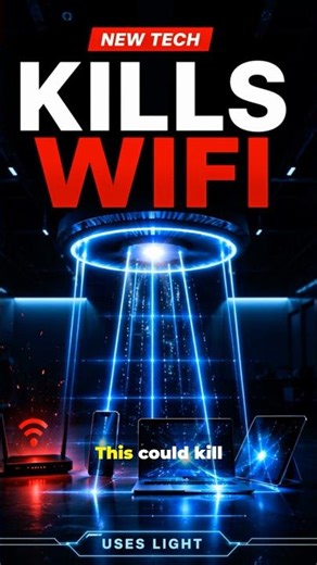This New Tech Could Kill WiFi Forever #sciencenews 🤯