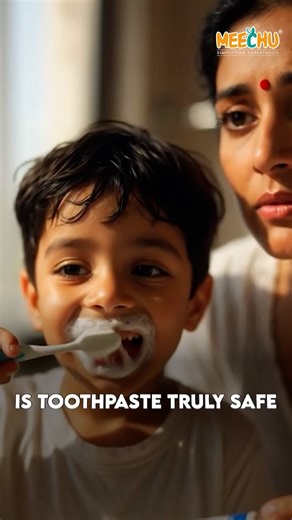 Is the toothpaste you use truly safe for your child’s tiny teethWe believe parents should always