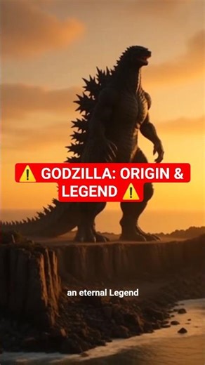 The History of Godzilla in 60 Seconds | Origin of the King of Monsters
