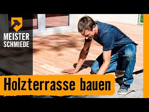 Holzterrasse bauen | HORNBACH Meisterschmiede
