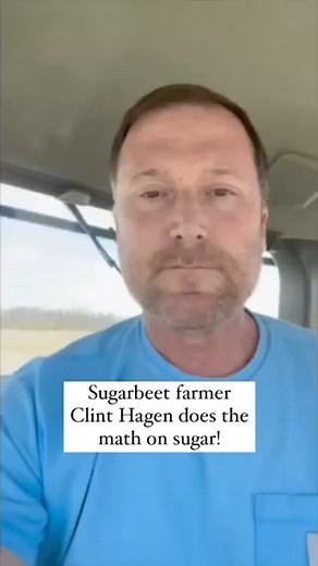 Michigan sugarbeet farmer Clint Hagen does the math on how much sugar is produced per second on his farm while planting sugarbeet seeds. The answer? A whopping 217 pounds of sugar per second! #Plant24 | American Sugar Alliance