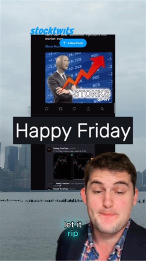 Stocktwits | Happy Friday! Markets are coming off one of the worst pullbacks since March 👀 📊 Inflation (PCE) hit 2.7%, matching the hottest months... | Instagram