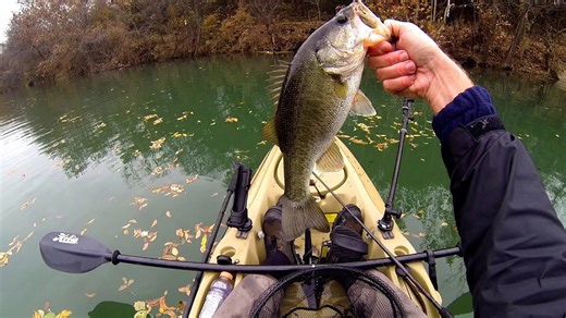Kayak bass fishing for a cause in Austin, Texas