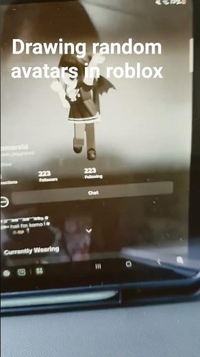 drawing random avatars in roblox #art #drawing #artist #roblox