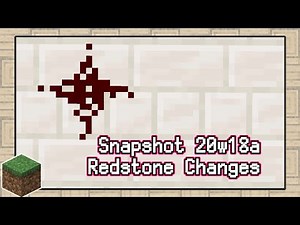 【マイクラ1.16】レッドストーン苦手勢が紹介するレッドストーン変更【Snapshot 20w18a】
