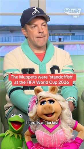 The ‘Ted Lasso’ cast say The Muppets were “standoffish” at the FIFA World Cup halftime show