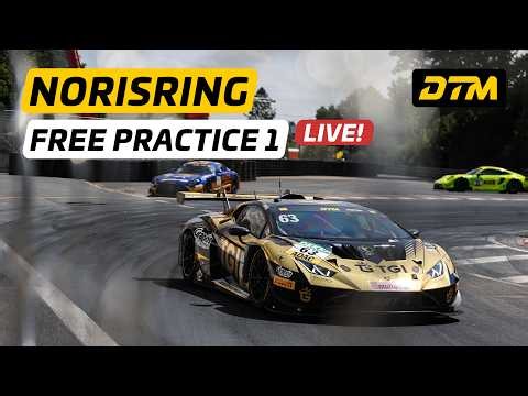Re-Live: DTM Norisring 2026 – Free Practice 1 🏁⏱️ | DTM 2026