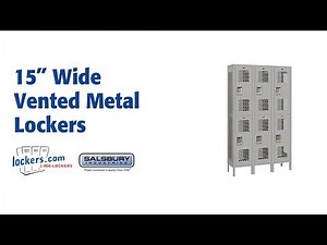 Lockers.com | 15" Wide Vented Metal Lockers