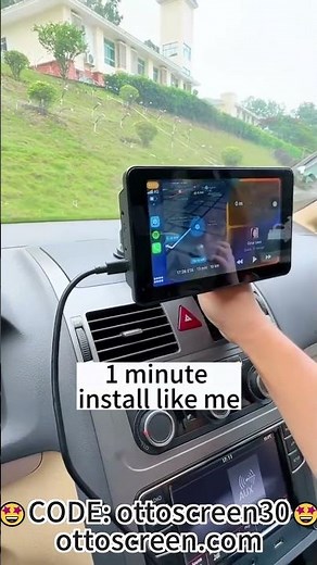 Got a $119 Apple CarPlay & Android Auto portable Stereo. Fits for any cars.