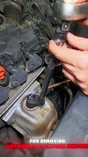 Convenient auxiliary tools for removing automotive oxygen sensors