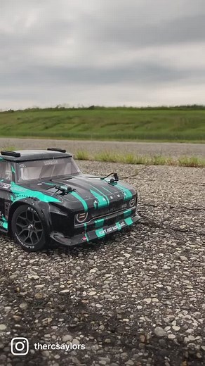 It can go even faster with the included speed pinion gear! #rc #rccar #arrma #arrmainfraction #arrmainfraction3s #arrmainfraction3sblx #speedtest #howfast #dragster #dragrace #mondayvibes #thercsaylors | TheRcSaylors