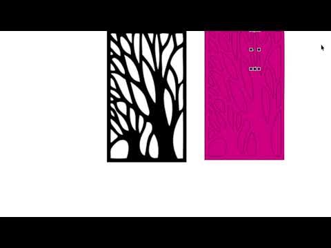 use trace bitmap in coreldraw jpg image convert dxf file for cnc.