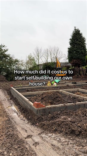 How much did it cost to start self building our own house? 💰 🏡 The answer is ALOT! And this was before a shovel was even in the ground. It will all be worth it in the end… or so I keep telling myself 🙉. Estimated completion is now September, 3 months ahead of our initial target of December! Do you think we will do it???😆🏡 #budget #selfbuild #newbuild #newhome #money