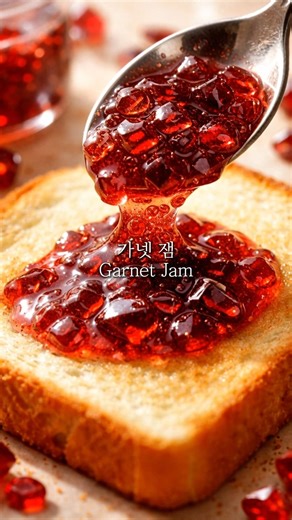 Crystal Object – Garnet 탄생석 가넷 잼 | ASMR